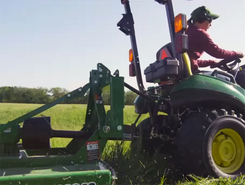 How to Hook Up and Level a Rotary Cutter